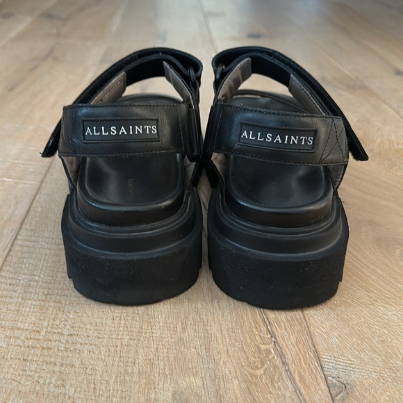ALLSAINTS Rory Chunky Leather Sandals - Picture 3 of 16